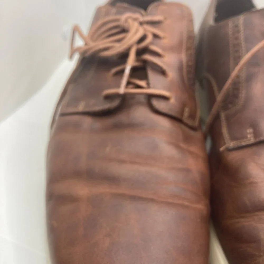 Timberland Franklin sensorflex comfort shoe brown oxford lace up sneaker 13